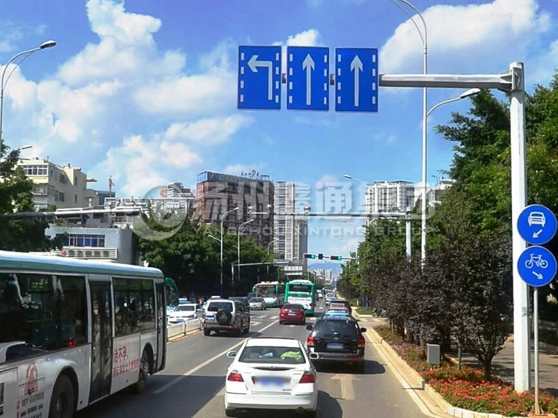 BZG-007，交通標志桿，分道標志桿