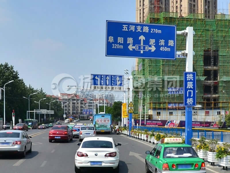 BZG-017，F(xiàn)型交通標志桿，合肥交通標志桿