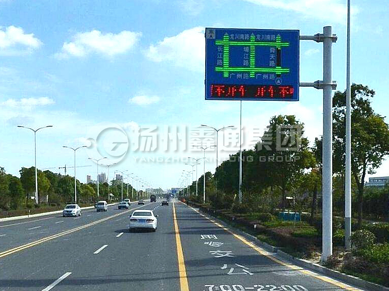 YDP-020，誘導(dǎo)屏桿，流量情報(bào)板立桿